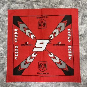 Nascar Kasey Kahne # 9 Dodge Collectible 21" Bandana Red White